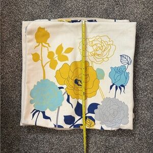 Floral Pillow Covers with flowers - 18" x 18" - Qty 3